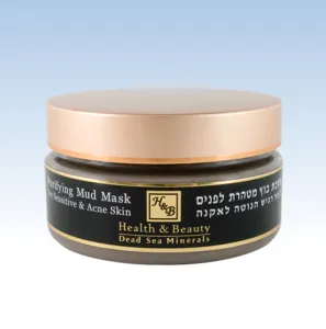 Valomoji purvo kaukė jautriai ir spuoguotai odai H&B 220ml